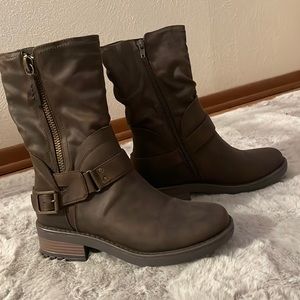 Brown boots womens